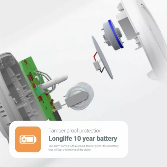 FireAngel FA3820 Carbon Monoxide Alarm with 10 Year Sealed Battery Life