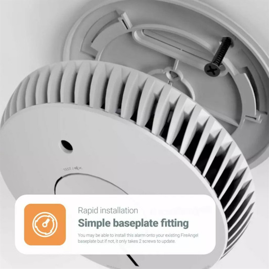 FireAngel FA6620-R Optical Smoke Alarm with 10 Year Life-Time Battery