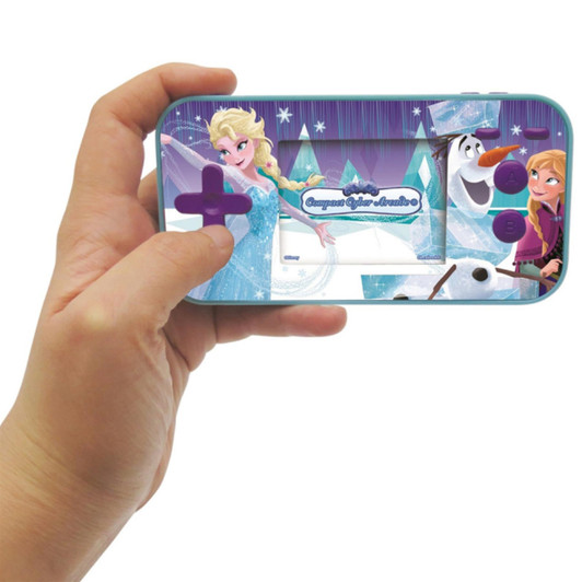 Lexibook JL2367FZ Disney Frozen Handheld Console Compact Cyber Arcade 150 Games
