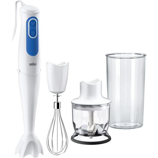 Braun MultiQuick 3 Hand Blender with Multiple Attachments MQ3025 - White
