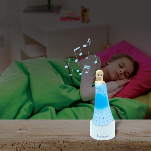 Lexibook NS01FZ Disney Frozen Nightlight with Speaker For Children's Room