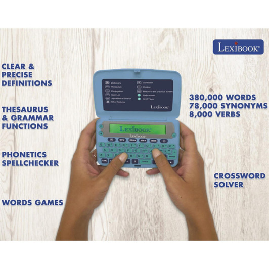 Lexibook D650EN English Electronic Dictionary Spellchecker and Thesaurus