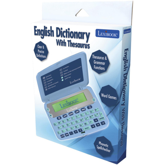 Lexibook D650EN English Electronic Dictionary Spellchecker and Thesaurus