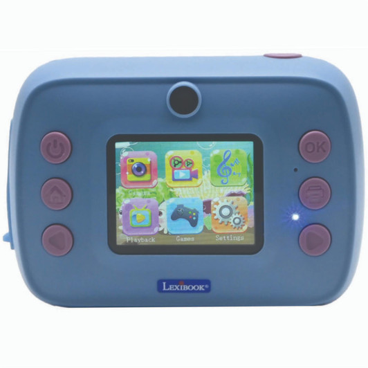 Lexibook DJ150D Disney Stitch Instant Print Kids Camera with SD Card