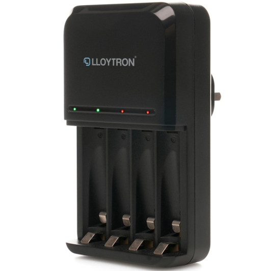 Lloytron B1508 Ultra Fast AA/AAA Battery Charger For NiMH Batteries