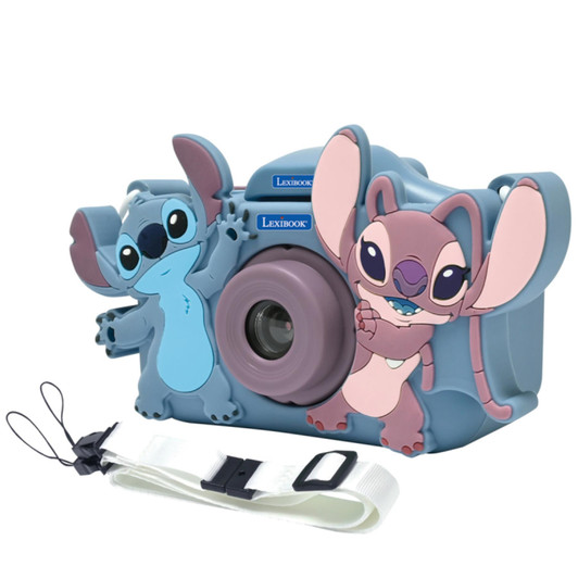 Lexibook DJ078D Disney Stitch Kids Camera with Protective Cover
