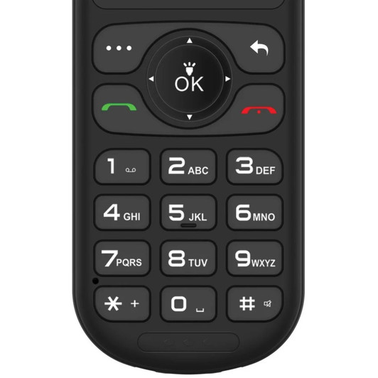 Maxcom MM39DSE Cordless Mobile Desk Phone - Black