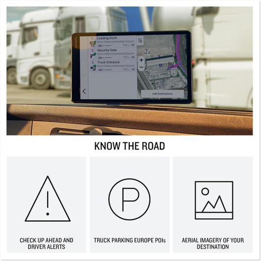 Garmin dēzl™ LGV1020 10″ GPS Truck Sat Nav