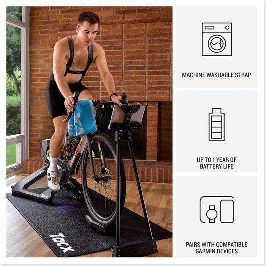 Garmin HRM-200 Heart Rate Monitor with HRV Data Machine Washable Strap M-XL