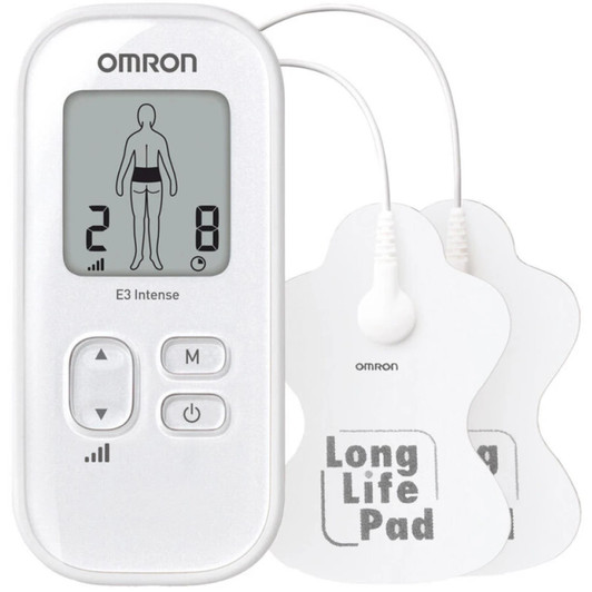 Omron E3 Intense Portable TENS Pain Reliever Long Life Pads