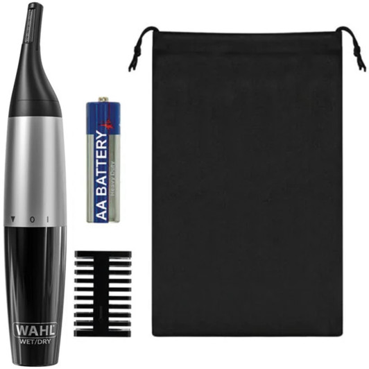 Wahl Precision Ear Nose & Eyebrow Trimmer Cordless Dual Blade System - 5560-3917