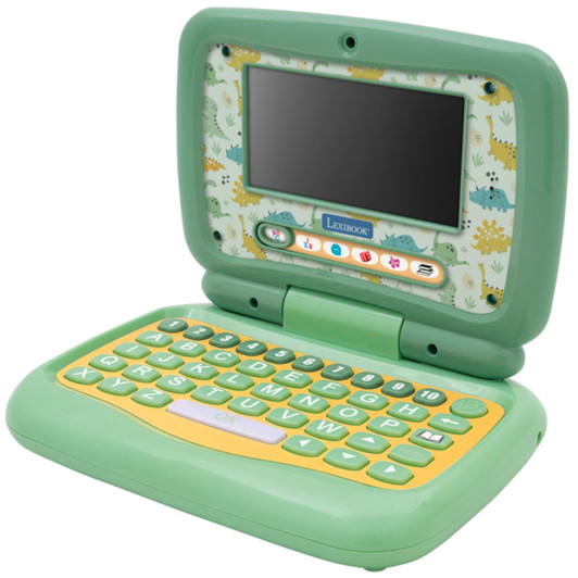 Lexibook My First Dinausaur Educational Laptop - Engish/French - JC398DINOI1