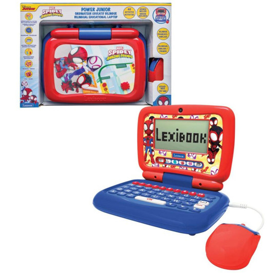 Lexibook JC398SPI1 Spider-Man Educational Laptop - Engish/French