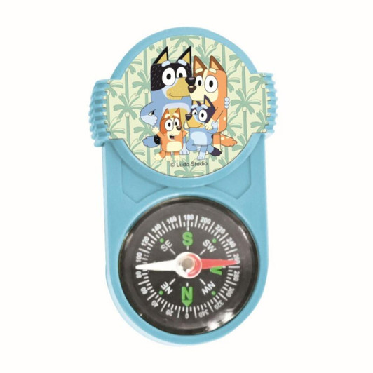 Lexibook RPTW12BY Bluey Adventure Set with Walkie Talkies,Binoculars and Compass