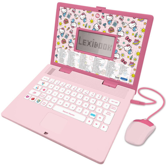 Lexibook JC598HKI1 Hello Kitty Bilingual Educational Laptop with 124 Activites