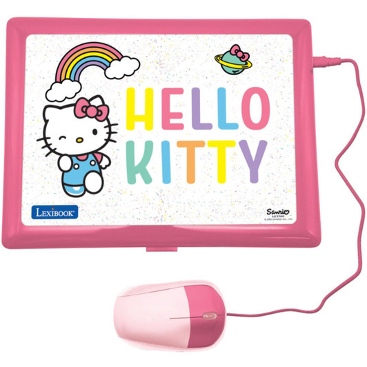 Lexibook JC598HKI1 Hello Kitty Bilingual Educational Laptop with 124 Activites