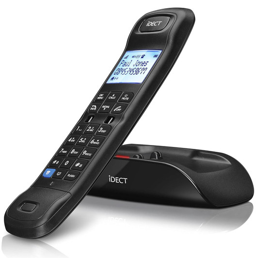 Binatone iDECT Loop Lite Plus Cordless Home Phone with Answer Machine - Black
