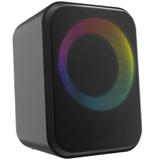 Groov-e GVSP100BK Thunder Bluetooth Party Speaker with RGB Lights 20W