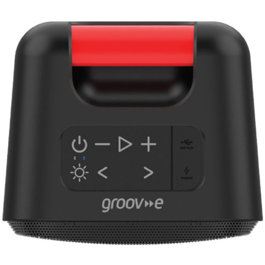 Groov-e GVSP100BK Thunder Bluetooth Party Speaker with RGB Lights 20W