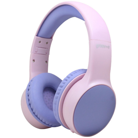 Groov-e GVBT595PK Kidz Wireless Bluetooth DJ Style Headphones - Pink