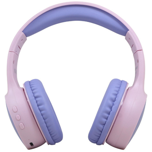 Groov-e GVBT595PK Kidz Wireless Bluetooth DJ Style Headphones - Pink