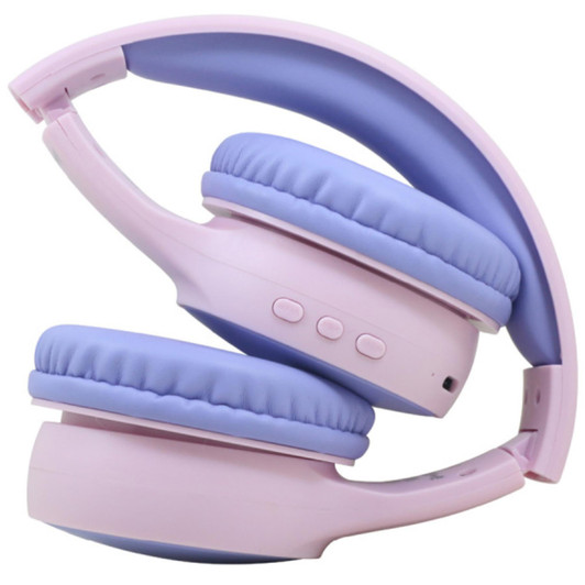 Groov-e GVBT595PK Kidz Wireless Bluetooth DJ Style Headphones - Pink