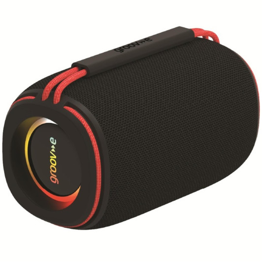 Groov-e GVSP662BK Wave Glow Portable Wireless Bluetooth Speaker
