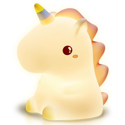 Groov-e GVLT01UN Rechargeable Colour Changing LED Night Light - Rainbow Unicorn