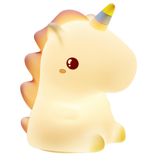 Groov-e GVLT01UN Rechargeable Colour Changing LED Night Light - Rainbow Unicorn