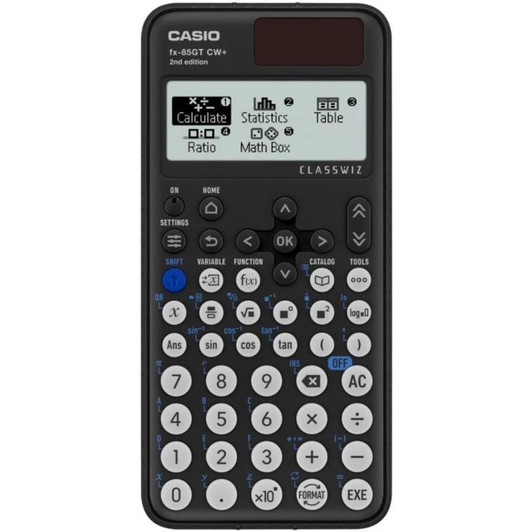 Casio FX85GTCW+BK ClassWiz GCSE Scientific Calculator Dual Powered - Black