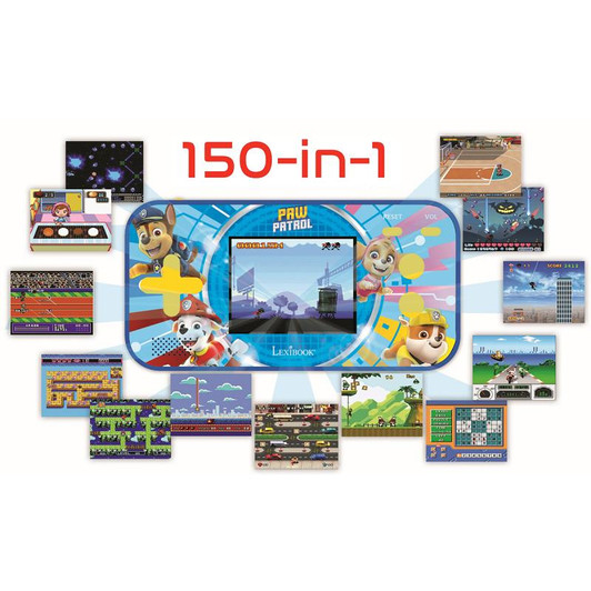 Lexibook Paw Patrol Handheld Console Compact Cyber Arcade 150 Games