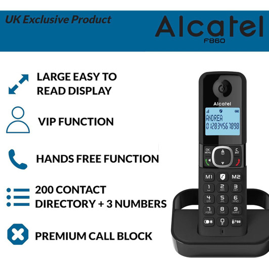Alcatel Digital Cordless Phone with Nuisance Block