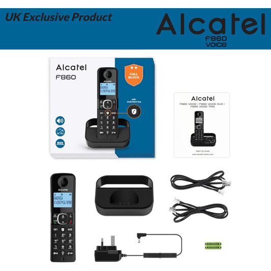 Alcatel Digital Cordless Phone with Nuisance Block