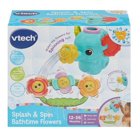 VTech Splash & Spin Bathtime Flowers