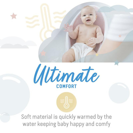 Angelcare Soft-Touch Bath Support Pink