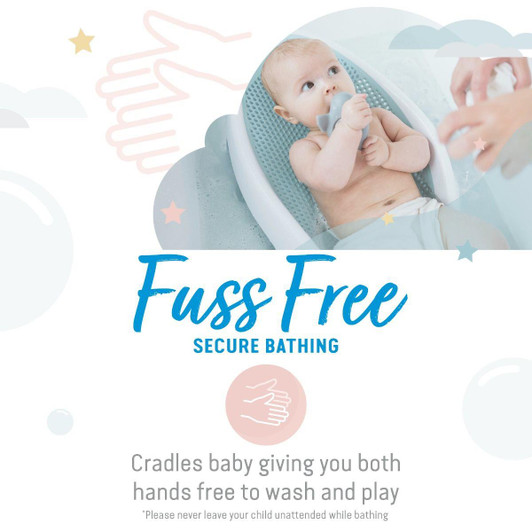 Angelcare Soft-Touch Bath Support Grey