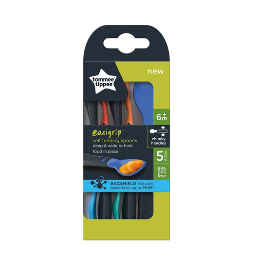Tommee Tippee Design Feeding Spoons x5
