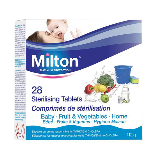 Milton Baby Utensils Cold Water Steriliser/ 28 Tablets[Milton Cold Water Plus 28 Tablets]