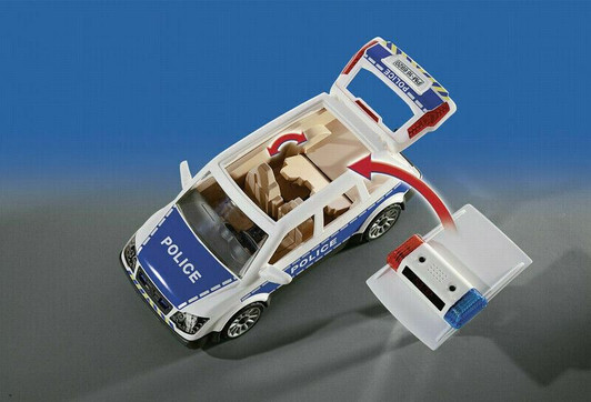 Playmobil Squad Car with Lights and Sound
