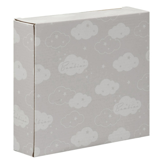 Bambino Silverplated First Tooth & Curl Set Pink