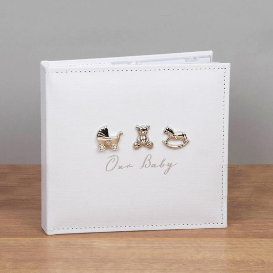 Bambino Our Baby Fabric White Album