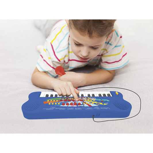 Paw Patrol Electronic Keyboard with Mic and Line-In Cable (32 keys)