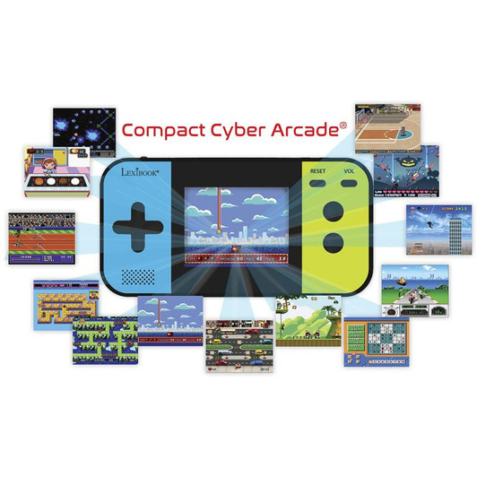 Handheld Console Compact Cyber Arcade 250 Games