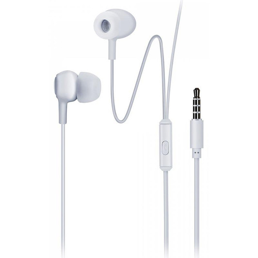 Groov-e Mobile Buds Earphones with Remote Mic - White