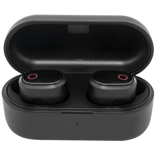 Music Buds True Wireless Earphones with Charging Case - Black