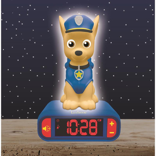 Lexibook RL800PA Paw Patrol Night Light Alarm Clock
