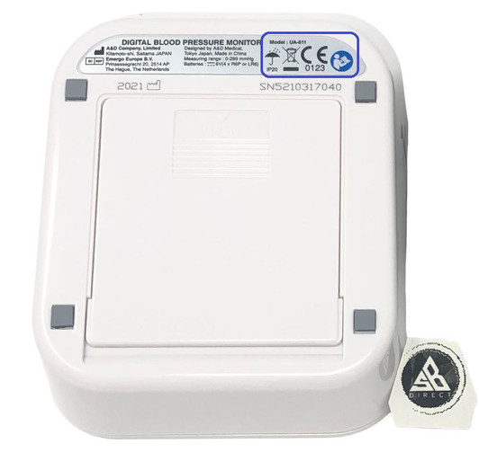 A&D Medical UA611 Upper Arm Blood Pressure Monitor