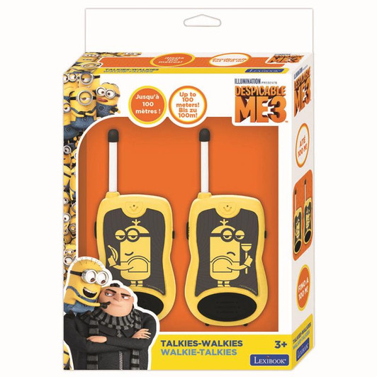 Despicable Me Minions Walkie-Talkies 100M
