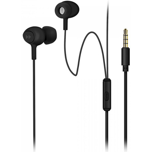 Groov-e Mobile Buds Earphones with Remote Mic - Black