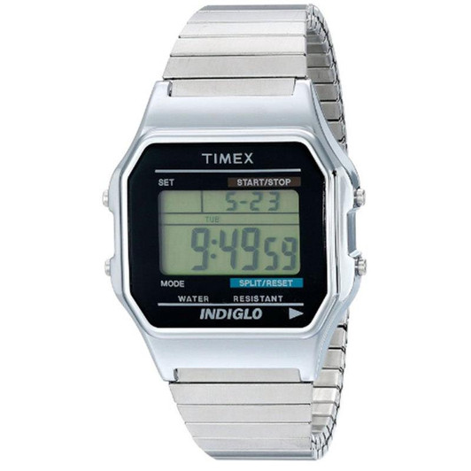 Timex T78587 Mens Style Watch - Silver